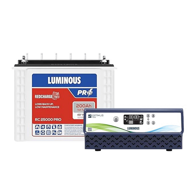 Combo - Optimus 1250 with RC 25000 PRO|Luminous